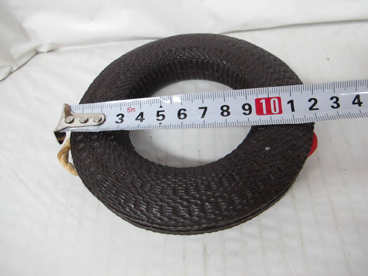 ■T11-106 古弓具 【 弦巻 】 直径:約12㎝ 弓道具 武具 武道具_画像8