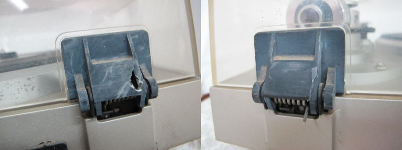 ■T11-128 Victor(ビクター) STEREO RECORD PLAYER / ステレオ レコード プレーヤー 【 QL-F5 】 ターンテーブル 昭和レトロ アンティーク_画像10