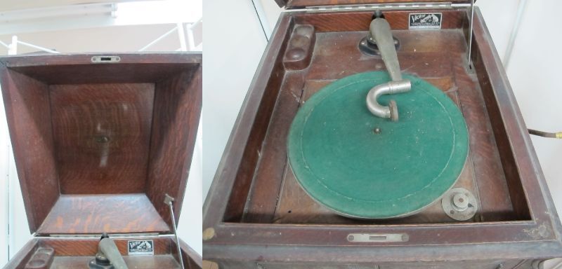T11-125 Victor(ビクター) 蓄音機 【 VV-XⅠ 】 VICTROLA / ビクトローラ フロアー型 昭和レトロ アンティーク ヴィンテージ_画像5