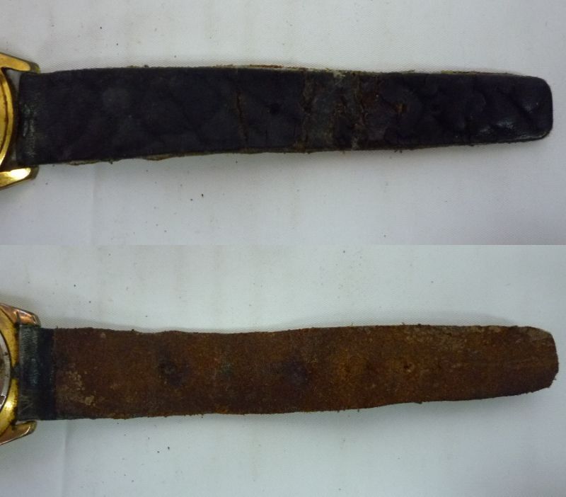 A11-114 LOYAL PRINCE (ロイヤルプリンス) 腕時計 【DE LUXE】デラックス 23石 INCSABLOC 手巻き デイト メンズ ※ベルト社外品?_画像10