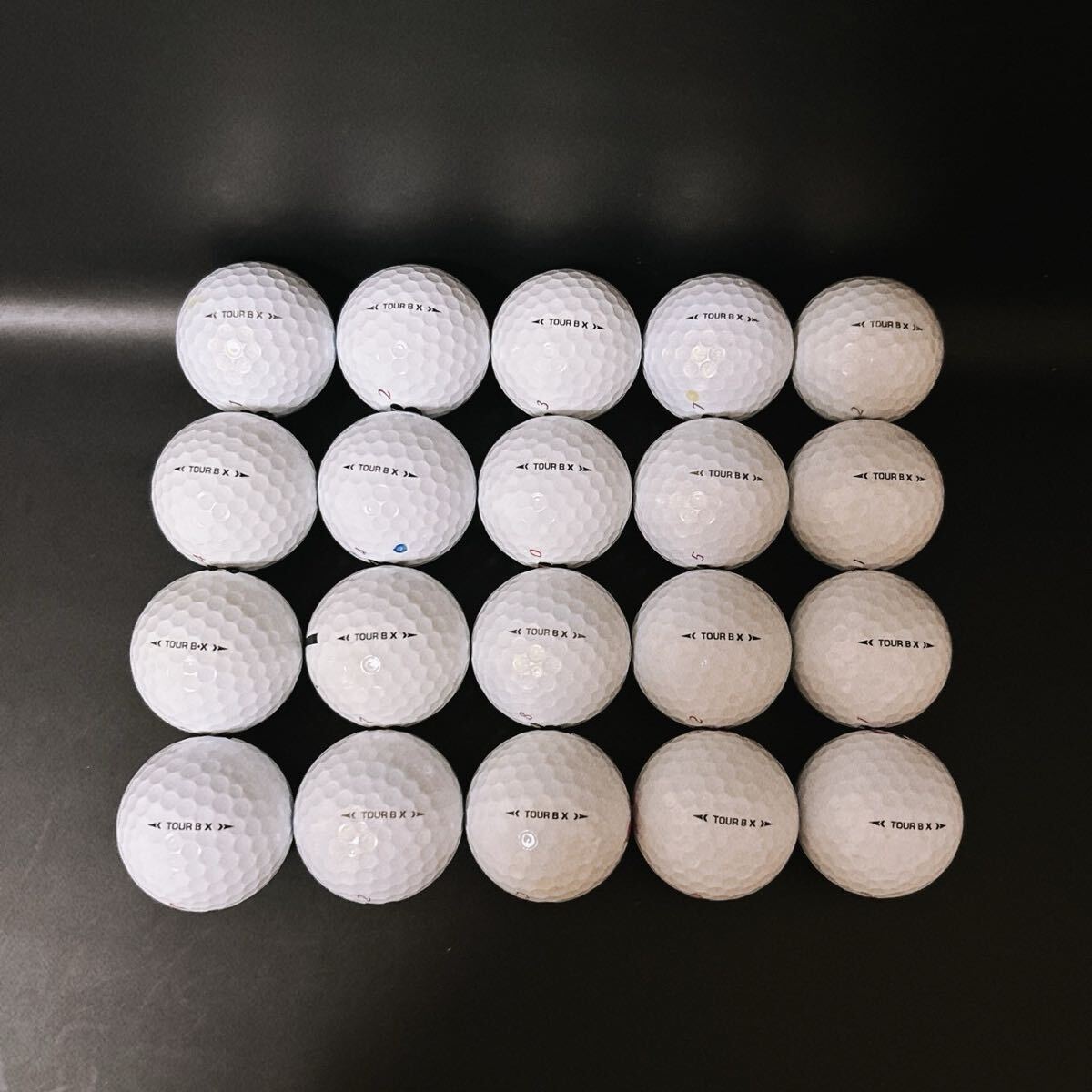 【MC48】Sランク●美品●ブリヂストン●BRIDGESTONE●ロストボール●ゴルフ●ツアー B X●TOUR ＢX●洗浄済●即日配送●1円スタート_画像3