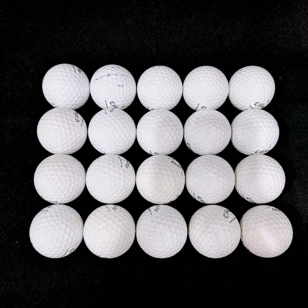 【MC63】Sランク●キャロウェイ●Callaway●CHROME SOFT X●クロムソフトX●トリプルトラック●ロストボール●1円スタート●美品_画像4