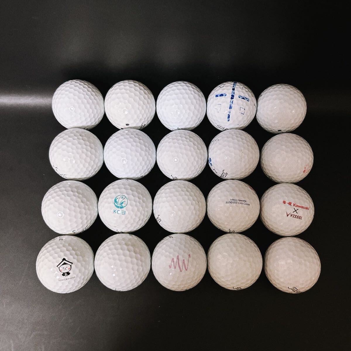 【A3】S〜Aランク●タイトリスト●ロストボール●20個●Titleist ●Pro V1・V1X混合●プロ V1・V1X混合●ゴルフボール●1円スタート_画像4