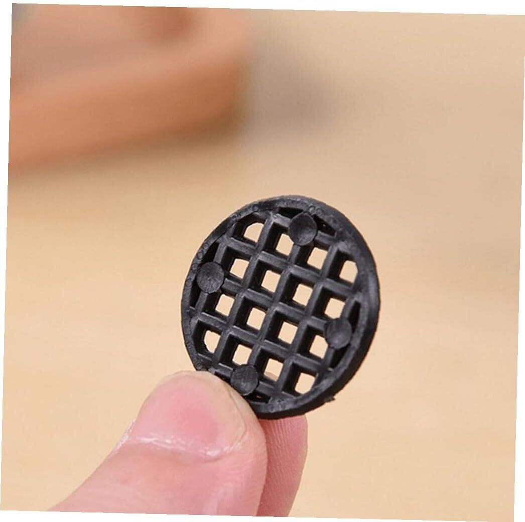 【倭めだか】オーバーフロー 植木鉢メッシュパッド 植木鉢メッシュマット 排水メッシュ穴 鉢底ネット ガスケット 直経2.5cm 20枚セット_画像6