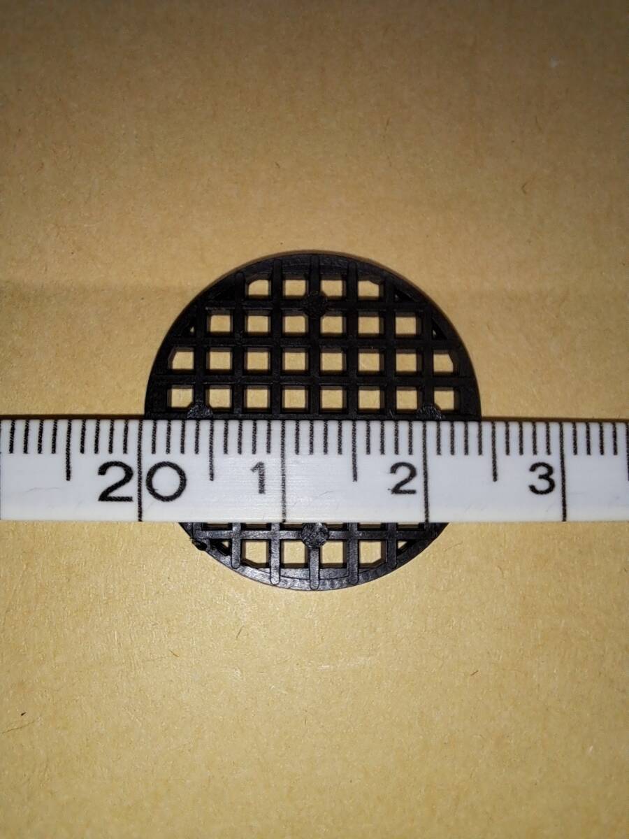 【倭めだか】オーバーフロー 植木鉢メッシュパッド 植木鉢メッシュマット 排水メッシュ穴 鉢底ネット ガスケット 直経2.5cm 20枚セット_画像2