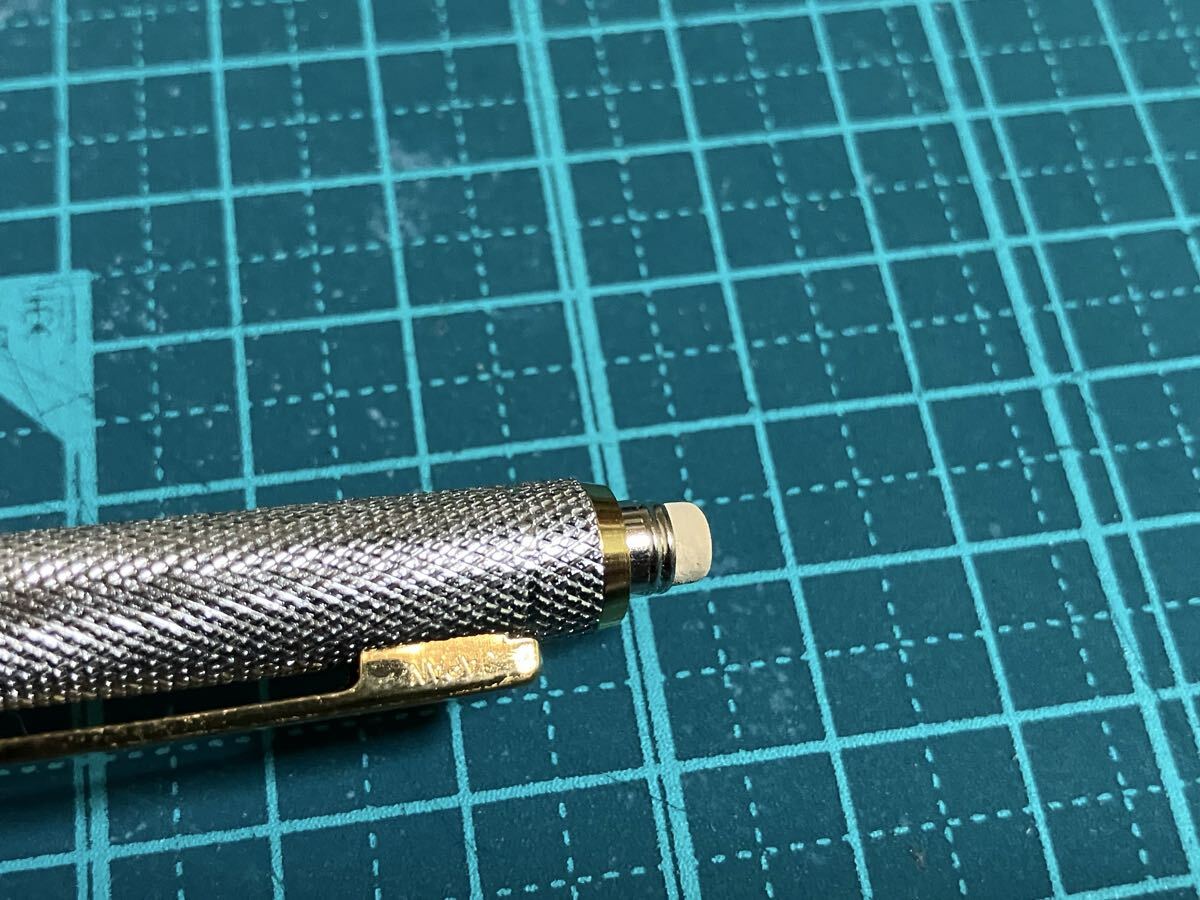 ZEBRA M-1001 ゼブラ シャープペンシル 廃盤 ローレット 0.5mm シルバー_画像4