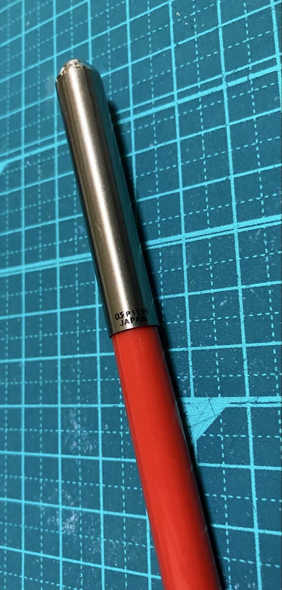 ぺんてる 万年CIL 0.5mm P1135 レッド 廃盤モデル 万年ケリー _画像3