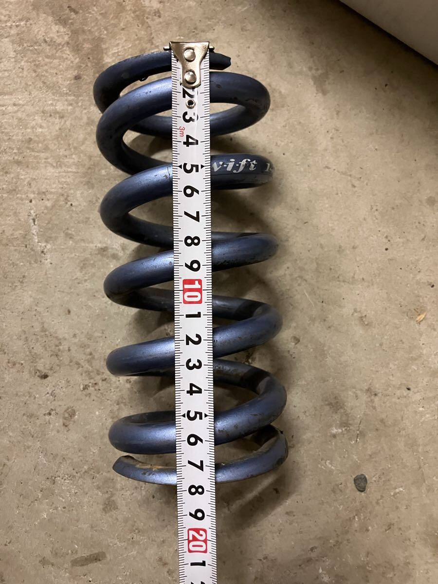 Swift Spring ID60 自由長178mm (7インチ) 14kg スイフトスプリング Z60-178-140 直巻 車高調_画像6