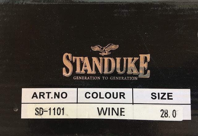 格安！新品未使用品　日本製　本革靴　 ワインカラー　28.0cm_画像4