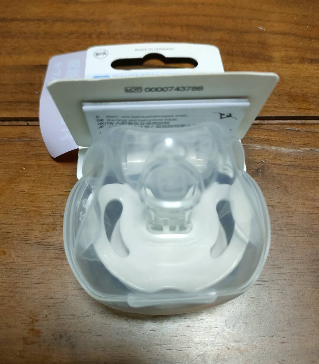 [ не использовался новый товар ] NUK соска-пустышка розовый 0~6. месяц новорожденный из n-k младенец сопутствующие товары 