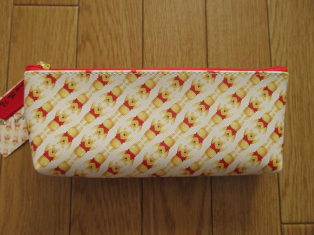 ディズニー　くまのプーさん　ペンケース S　ペンポーチ　プー_画像1