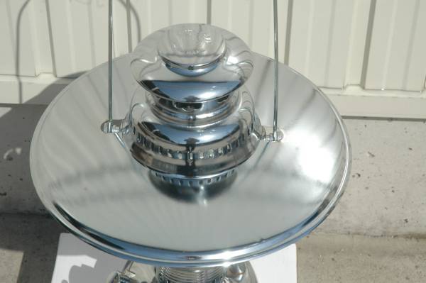 ●メッキランタンリフレクター反射板/ペトロマックス/COLEMAN●_画像1