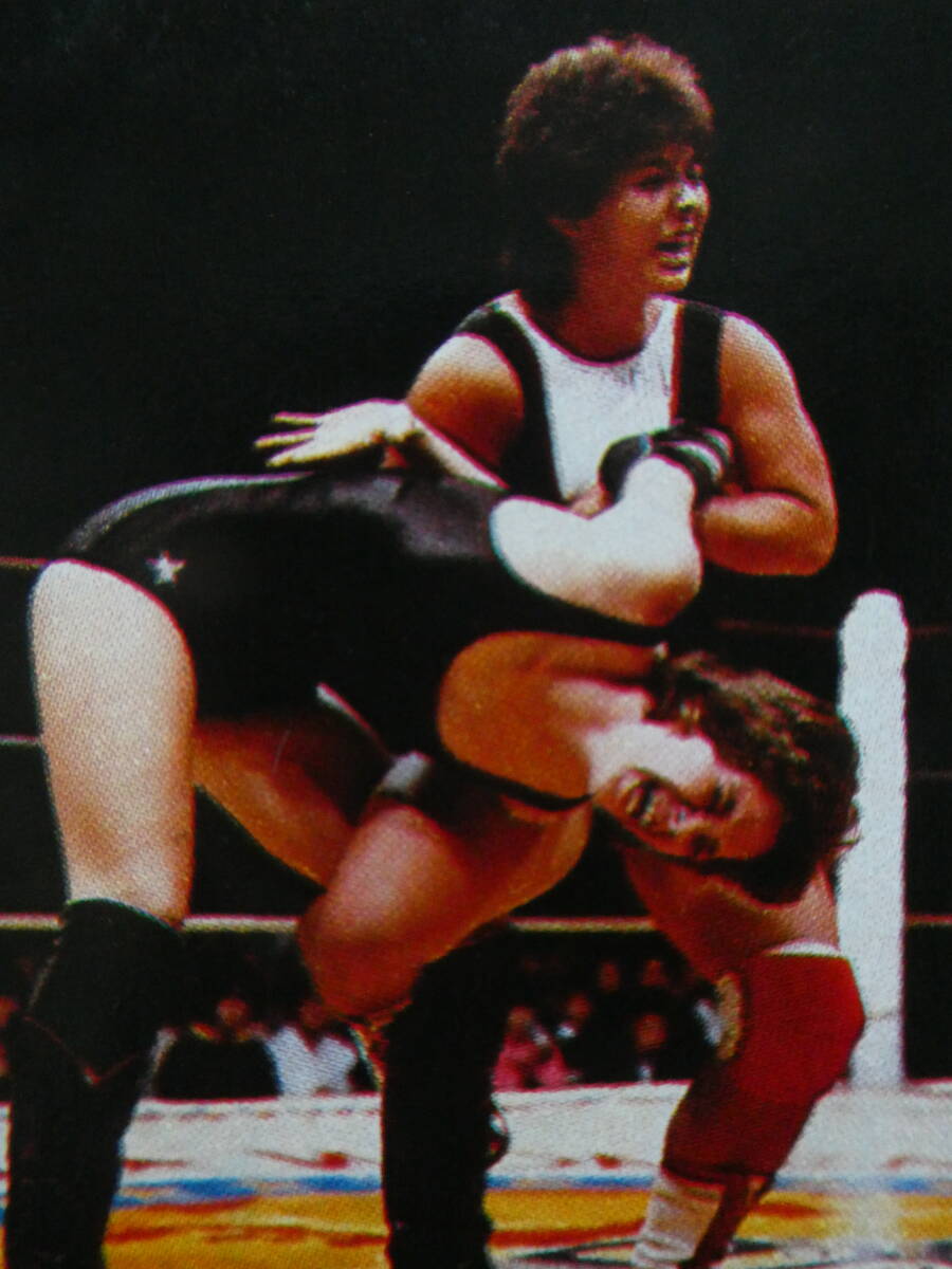 デラックス・プロレス1985年5月号　全日本女子プロレス後楽園ホール大会　ジャパングランプリ公式戦・立野記代VS山崎五紀、小倉由美_画像8