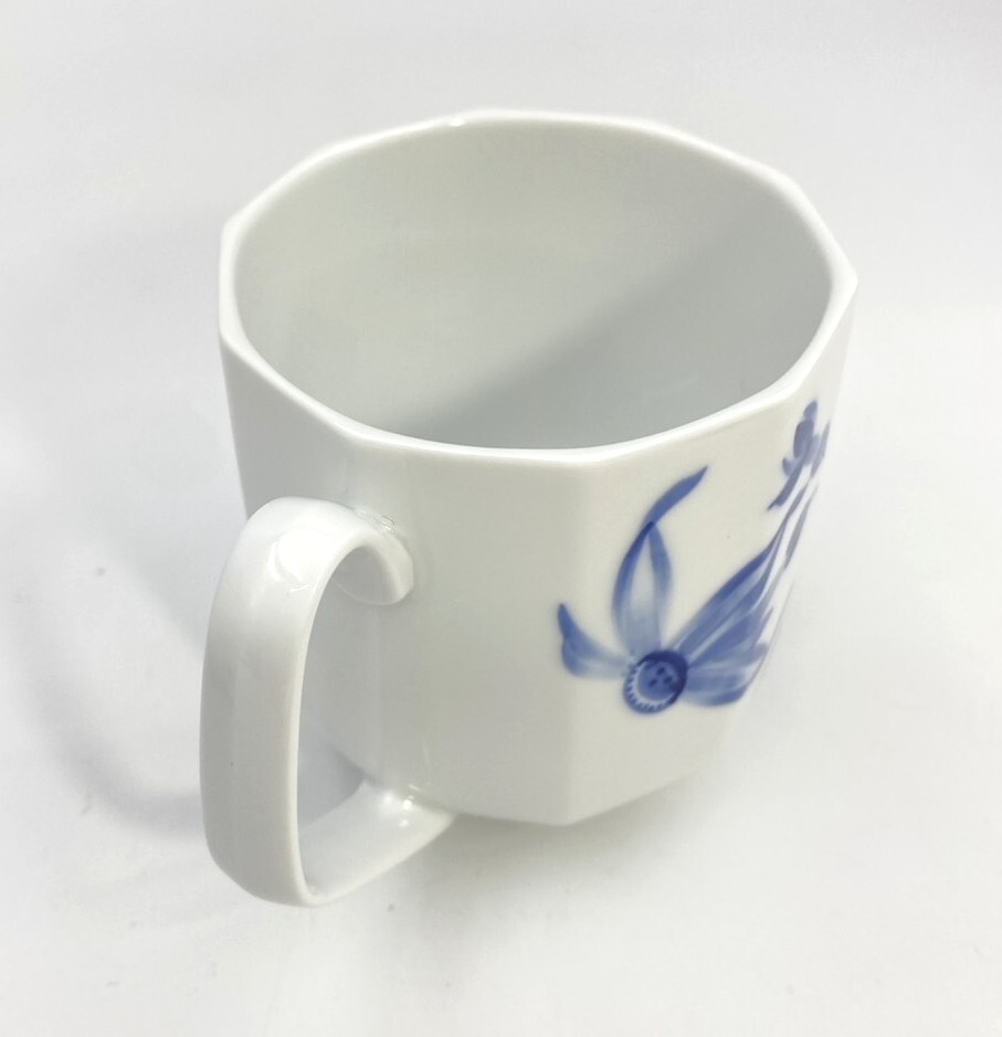 ※ 未使用！ ROYAL COPENHAGEN BLOMST ロイヤルコペンハーゲン マグカップ ブロムスト ナルキッソス 33 CL 箱付き【C3194】　_画像4