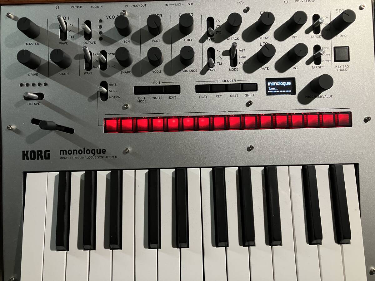 KORG monologue アナログシンセサイザー_画像1