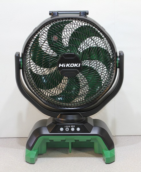 中古■ハイコーキ 14.4V 18V コードレスファン UF18DA ACアダプタ付き 充電器・バッテリー別売 工場扇 充電式 電動工具 HiKOKI_画像1