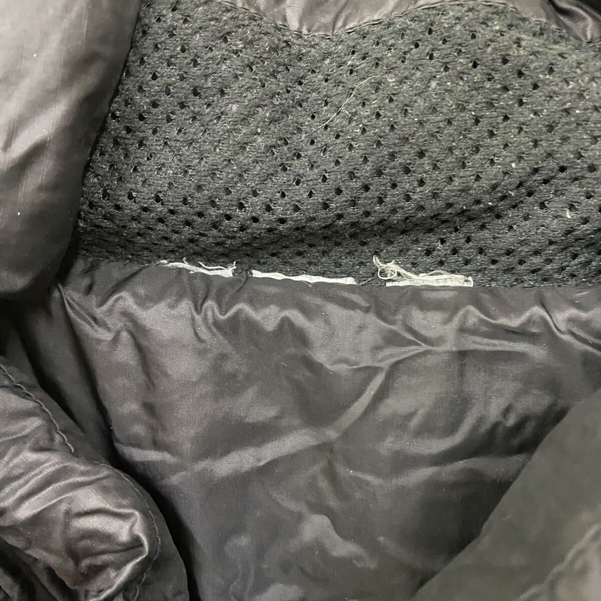 ☆ Eddie Bauer エディーバウアー EB700 ダウンジャケット フーディー ダウンコート サイズL相当 ブラック メンズ トップス 最落なし（A）_画像6