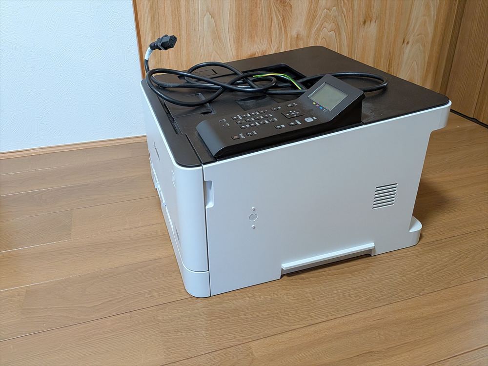 【中古美品】Canon Satera LBP621C A4カラーレーザープリンター キャノン Wi-Fi 有線/無線対応 ホワイト【送料無料】_画像4