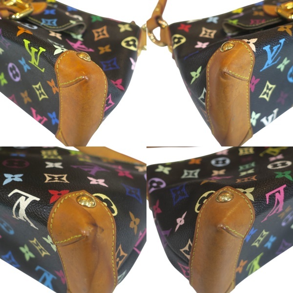 LOUIS VUITTON ルイヴィトン M40099 エライザ モノグラム マルチカラー ショルダーバッグ 中古品 used AB_画像5