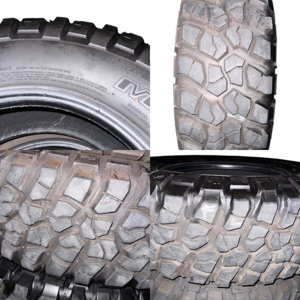 255/75R17 111/108Q 4本 BFグッドリッチ マッドテレーン T/A KM2 255/75-17 タイヤ【新車外し】【中古品】_画像5