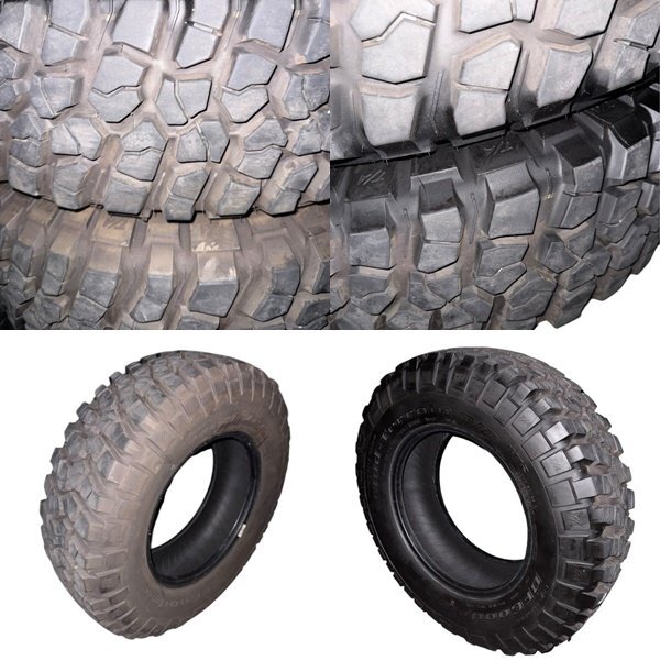 255/75R17 111/108Q 4本 BFグッドリッチ マッドテレーン T/A KM2 255/75-17 タイヤ【新車外し】【中古品】_画像7