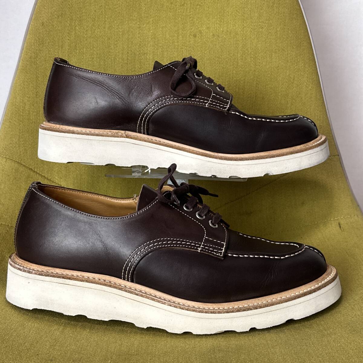 美品 Engineered Garments × Tricker’s M6214 NSTレザーシューズ 8 fitting5 英国製 26.5相当 トリッカーズ ガーメンツ ビジネス _画像5