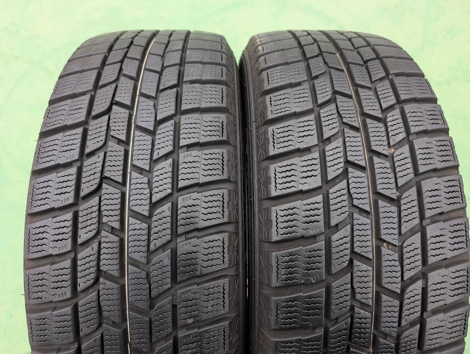【送料無料・若干クラック有り】グッドイヤー GOODYEAR アイスナビ6 ICENAVI6 205/55R16 91Q 4本 中古品(M)_画像1