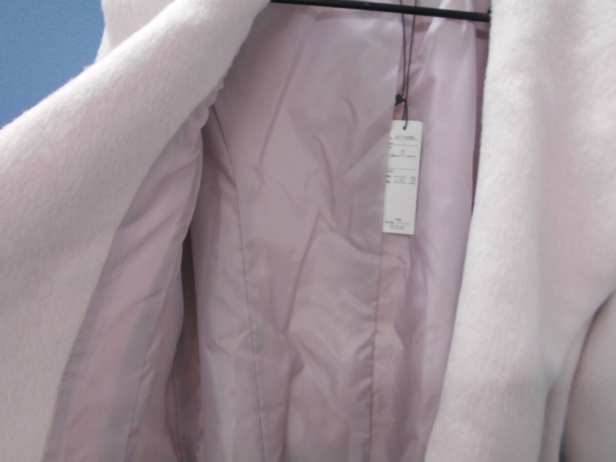 未使用新品タグ付き RENAI KEIKAKU(レンアイケイカク)コート Sサイズ ピンク_画像6