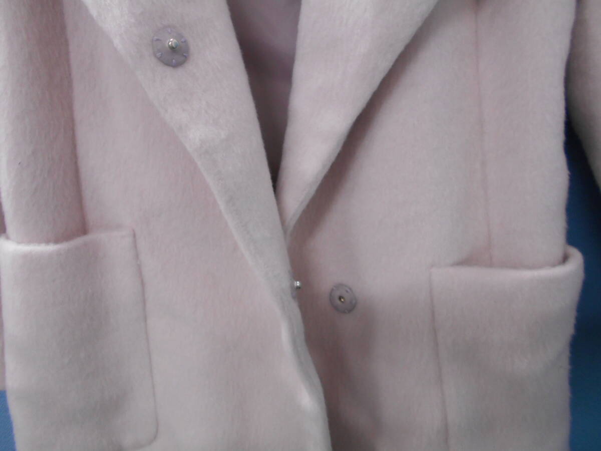 未使用新品タグ付き RENAI KEIKAKU(レンアイケイカク)コート Sサイズ ピンク_画像7