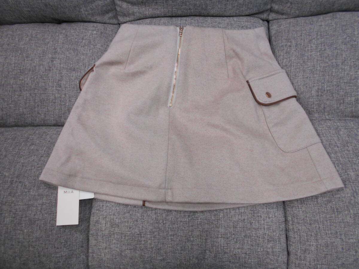 未使用タグ付き MIIA ミーア キュロットミニ Sサイズ_画像2
