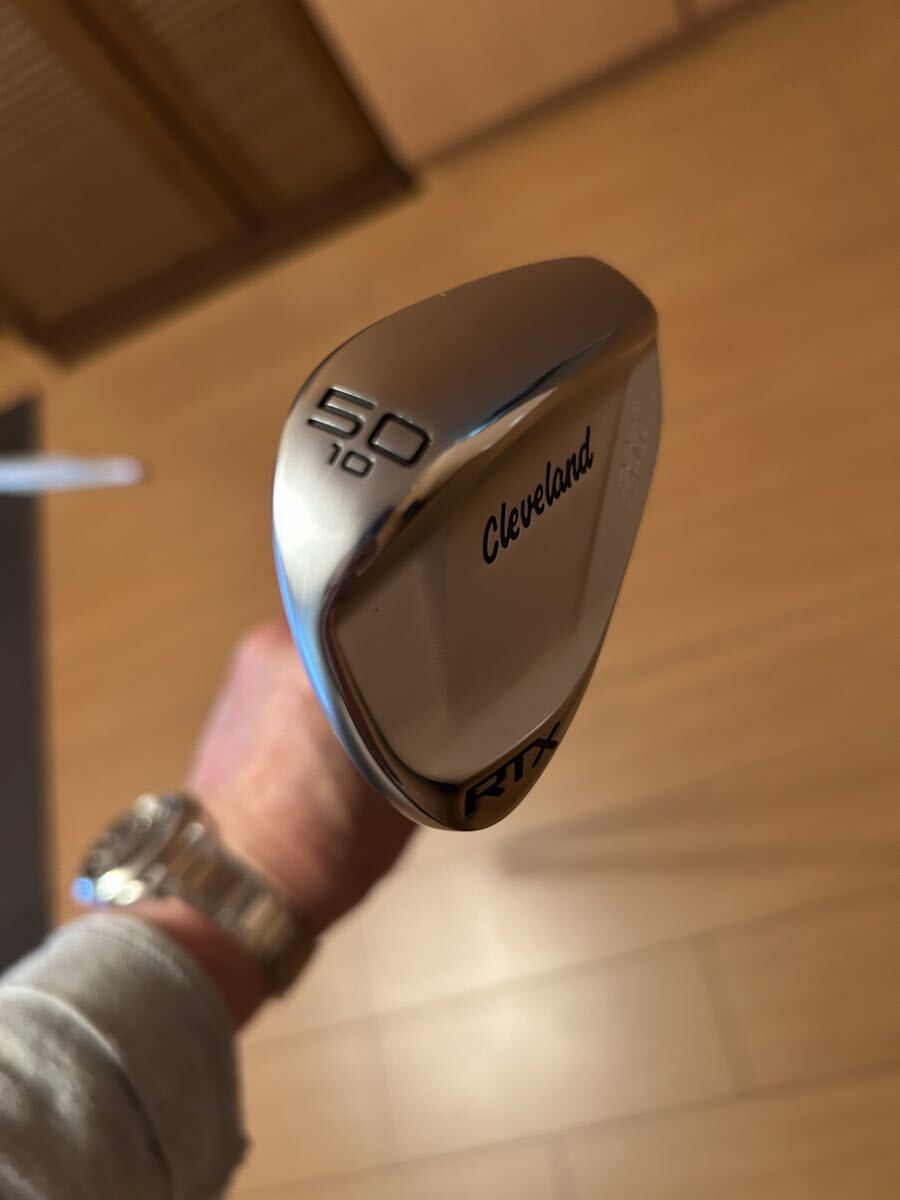 ☆新品同様★クリーブランド日本正規品 RTX DEEP FORGED2ウェッジ 50度★ツアーサテン★KBS TOUR LITEスチールS★送料込_画像4
