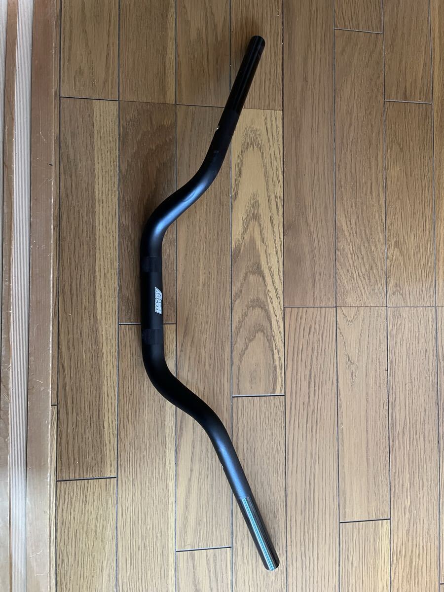 ハーディ 汎用 アルミテーパーハンドルバーMEDIUM(ブラック) HARDY バイク CB MT GS ZX CB1000R_画像1