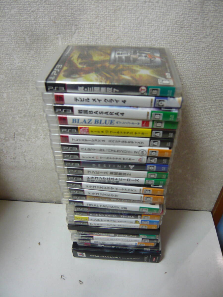 (2)PS3ソフト★25本(BLAZ　BLUE/デビルメイクライ4/真・三國無双7)含む色々まとめ売り　中古_画像1