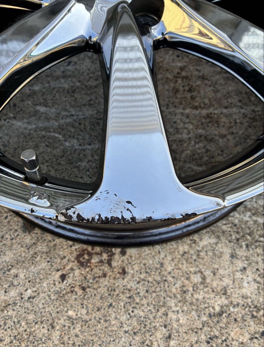 軽自動車用17インチ アルミホイール 4本セ I sarita (TOPIY#4) 17×5.5J PCD100 4H_画像2