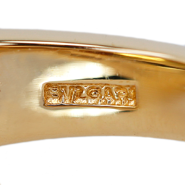 [ максимальный 52%OFF] BVLGARY цитрин a ноги la кольцо K18YG бренд BVLGARI бесплатная доставка прекрасный товар б/у SH122709