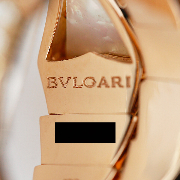 [ максимальный 52%OFF] BVLGARY бриллиант cell авторучка tivaipa- ракушка K18PG BVLGARI M размер .he винт ne-k б/у . правильный 903016