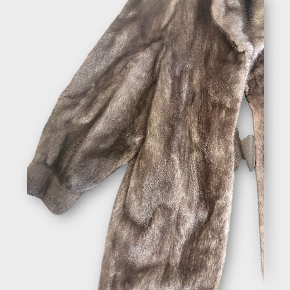 美品 コート 毛皮 THE AMERICAN FUR AWARDS 4つ星 ロング サイズF ミンク MINK 1000円スタート_画像2