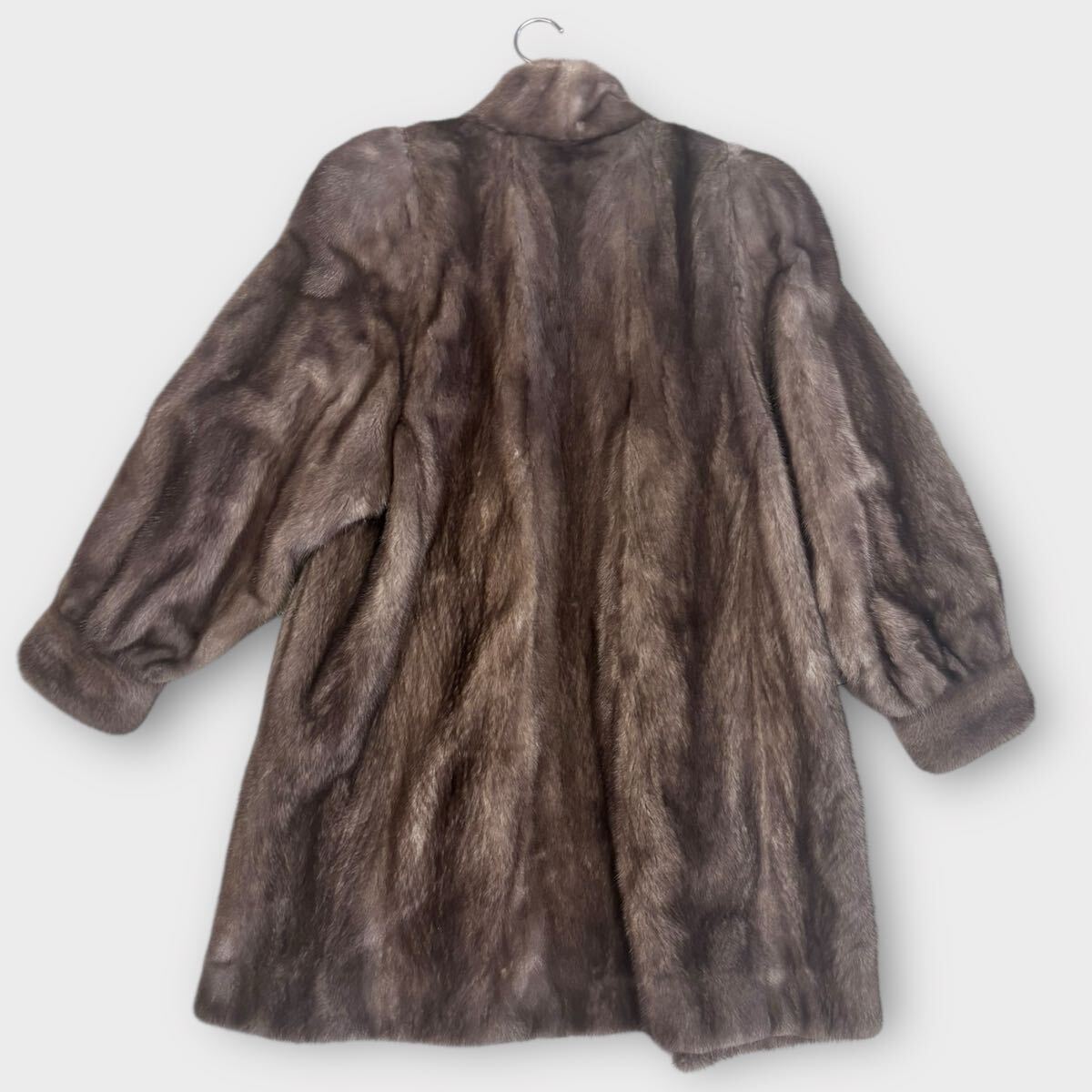 美品 コート 毛皮 THE AMERICAN FUR AWARDS 4つ星 ロング サイズF ミンク MINK 1000円スタート_画像5