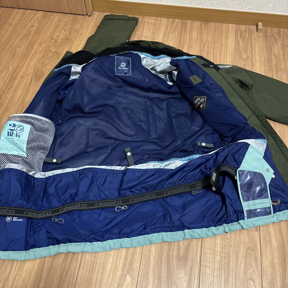 REWウェア ゴアテックス スノーボードウェア Sサイズ_画像6