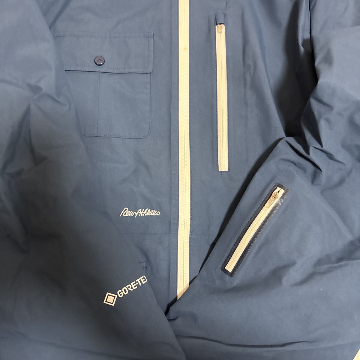 REWウェア Mサイズ ゴアテックス　スノーボードウェア　ネイビー_画像2