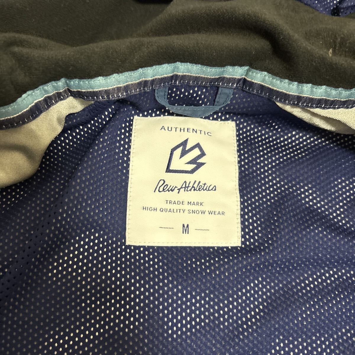 REWウェア Mサイズ ゴアテックス　スノーボードウェア　ネイビー_画像7