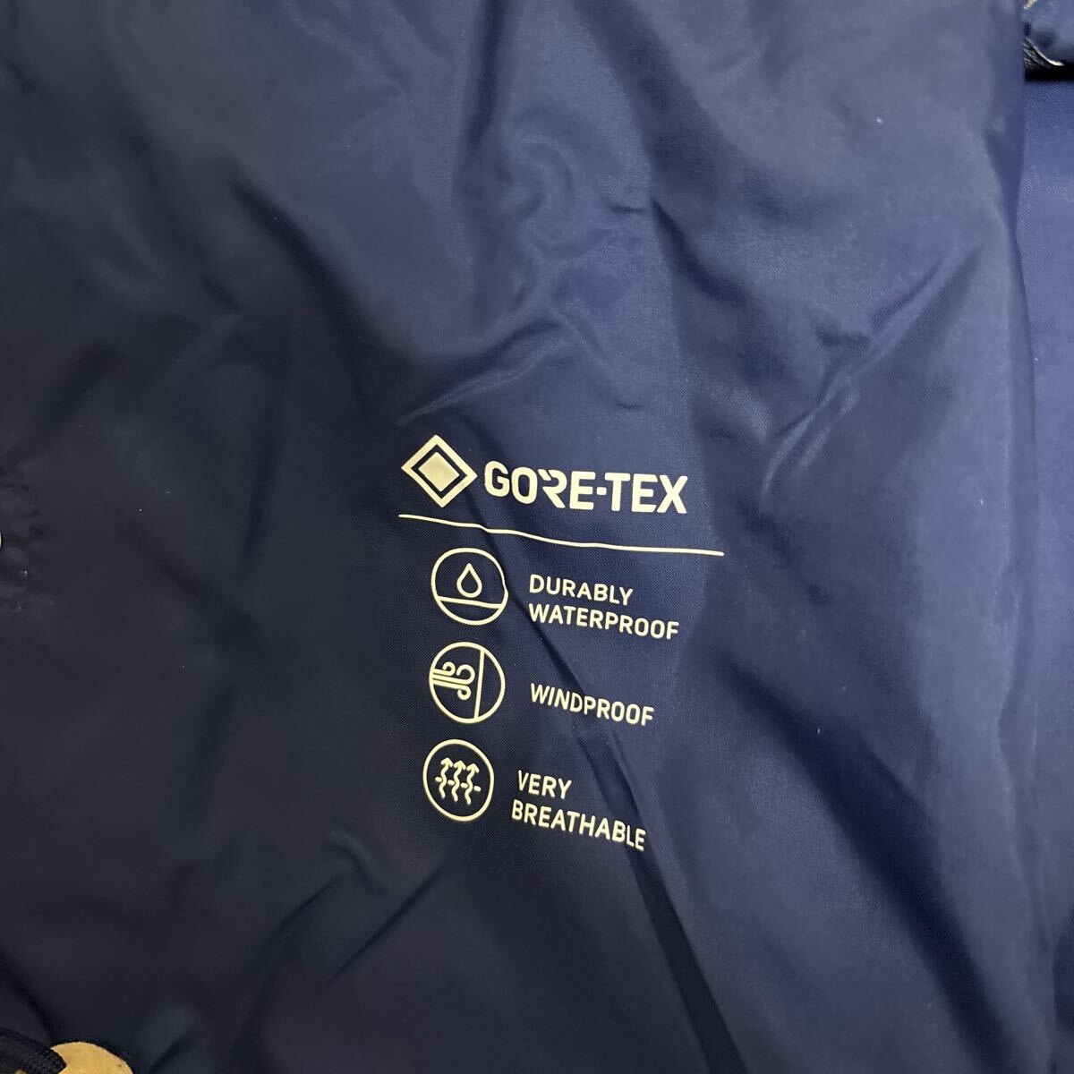 REWウェア Mサイズ ゴアテックス　スノーボードウェア　ネイビー_画像9