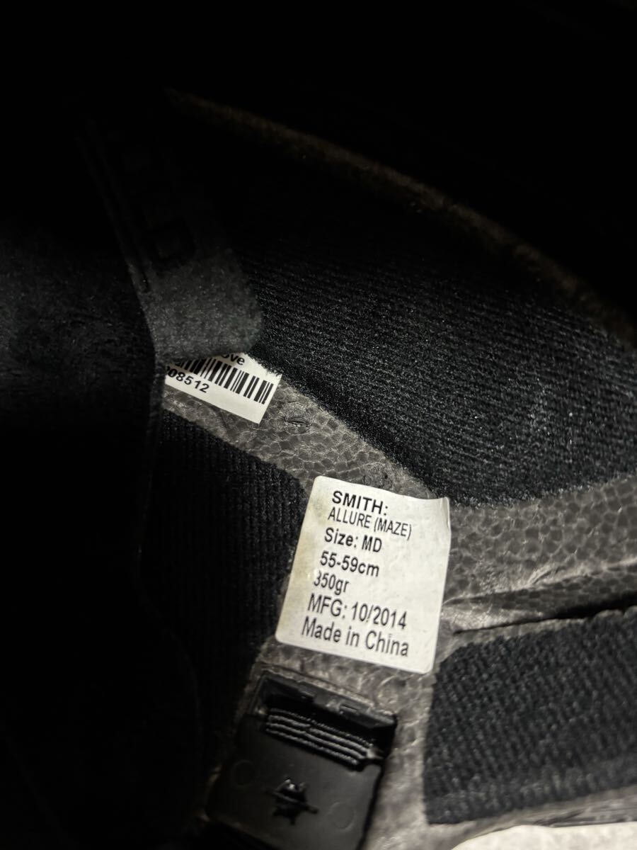 Smithヘルメット 55〜59cm スミスメイズ_画像6