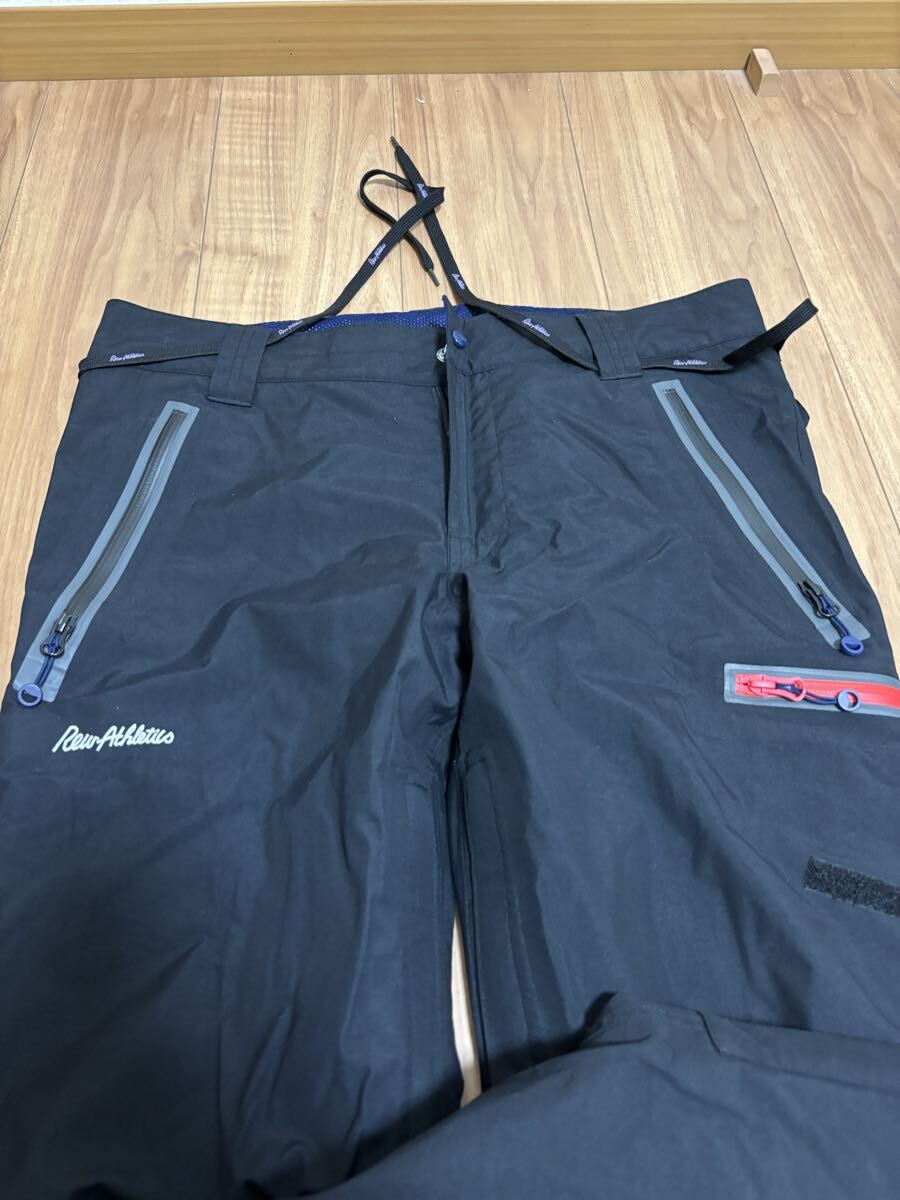 REWウェアパンツ　ゴアテックス　チャック色蛍光ピンク系_画像2