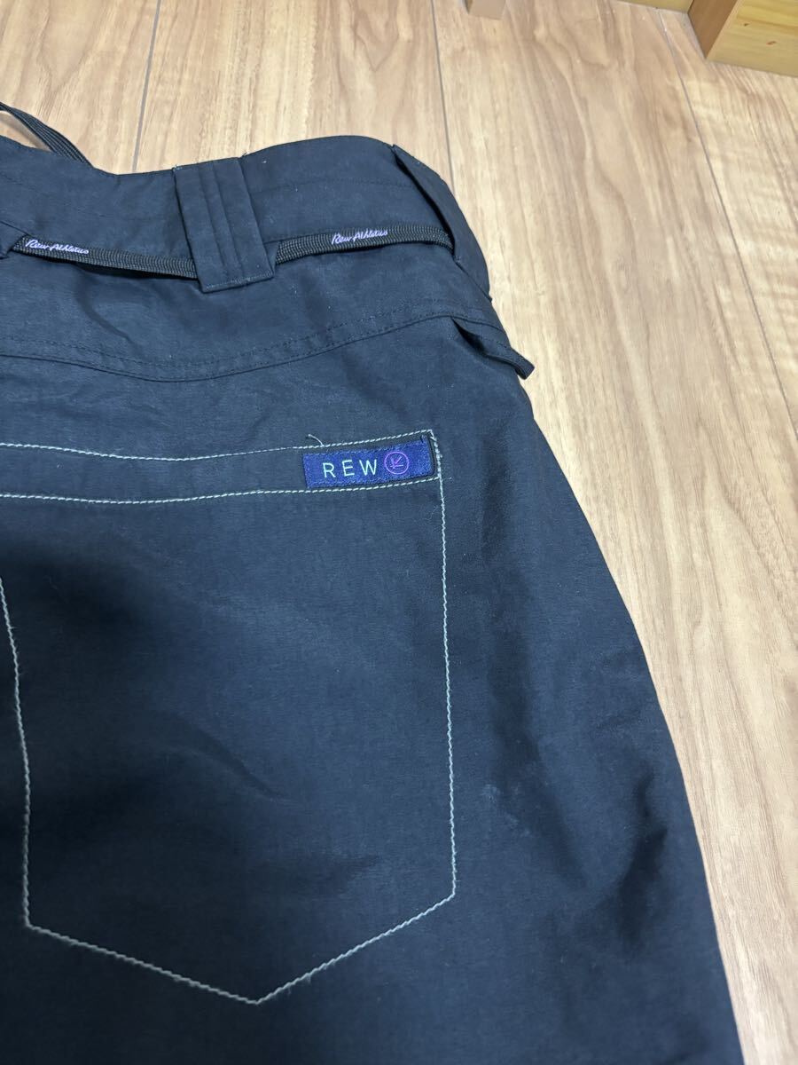 REWウェアパンツ　ゴアテックス　チャック色蛍光ピンク系_画像5