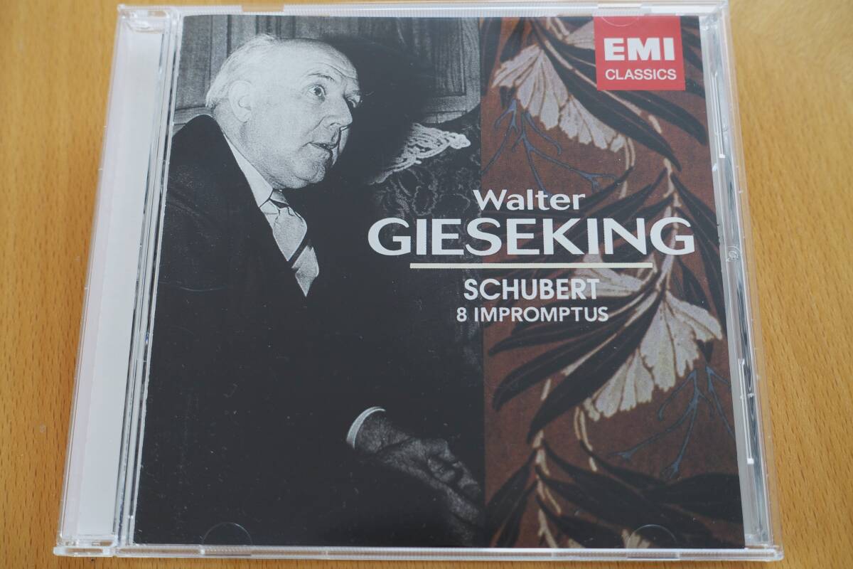 ギーゼキング/シューベルト:4つの即興曲 D899 & D935_画像2