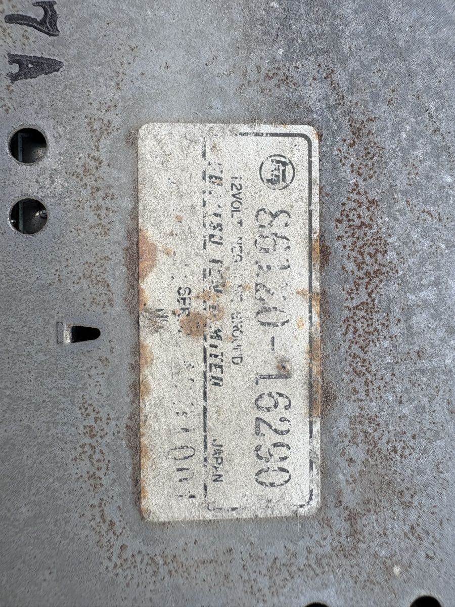 Toyota MR-2 mr2 aw11 оригинальный панель supercharger высокая скорость иметь свинец кассетная дека подлинная вещь