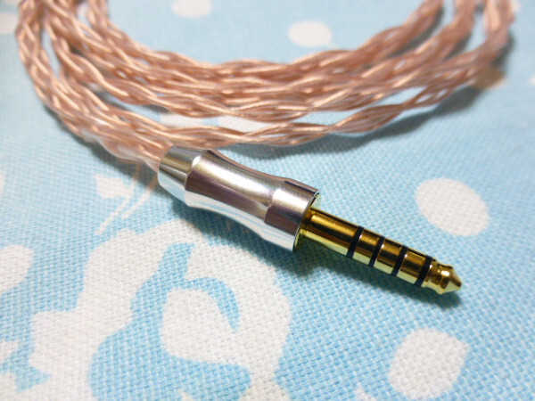 ATH 01 IM02 IM03 IM04 IM50 IM70 用 MOGAMI 2944 八芯 ブレイド編 4.4mm5極 ( 3.5mm3極 2.5mm4極 延長 対応可能)_画像3