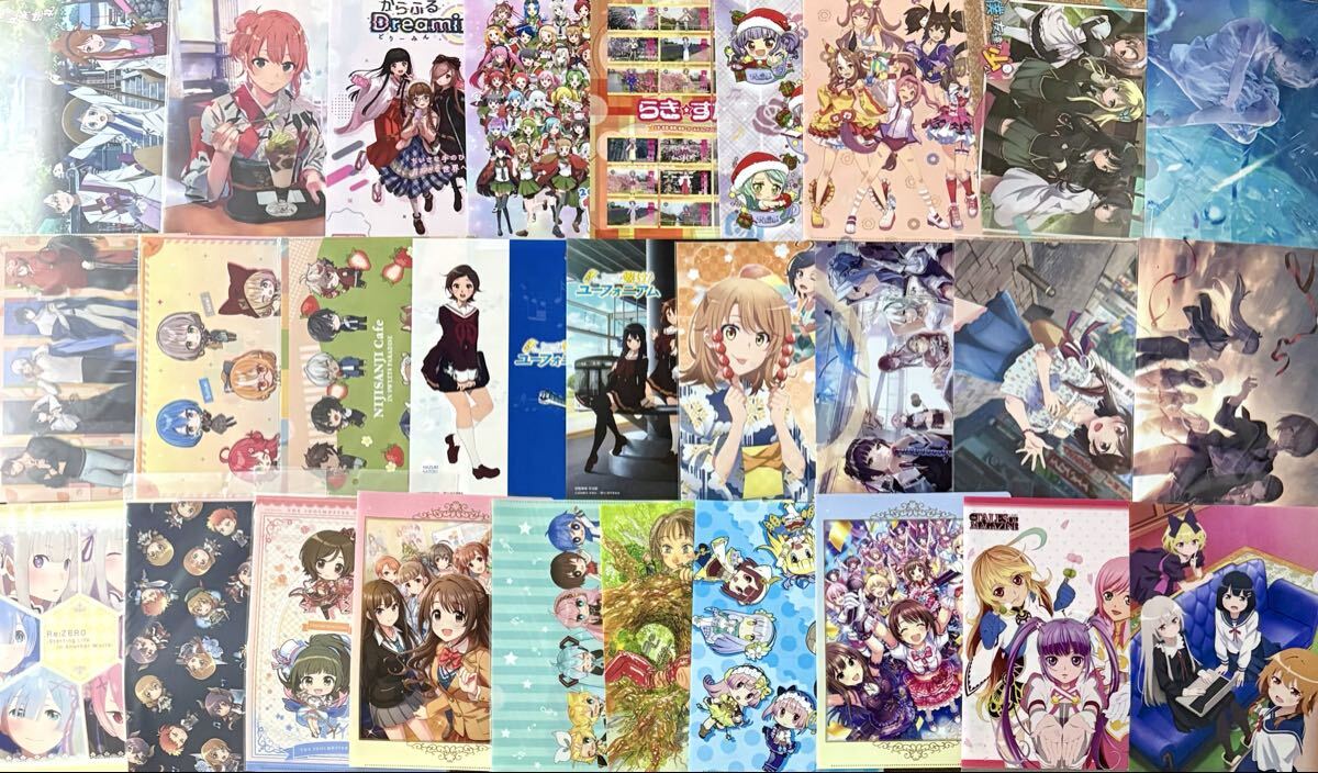 аниме прекрасный девушка прозрачный файл продажа комплектом примерно 300 листов heb van .. .. для реальный li Zero это ..NIKKE др. komike привилегия манга предмет . много игра