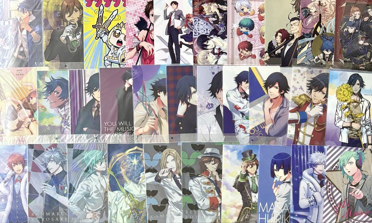  аниме прозрачный файл продажа комплектом примерно 400 листов много комплект Fruits Basket документ -тактный Sengoku BASARA - niwa Kuro Shitsuji sa- Van p др. 